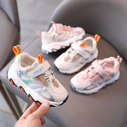 Autumn Toddler Boy Sports Shoes Kids Fashion Baby Girl Shoes Unisex Sneakers Mesh Breathable Children's Casual Shoe 1-6 Year G1025