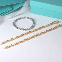 TIF Home U-shaped multi-color metallic gold bracelet for men and lovers G1105