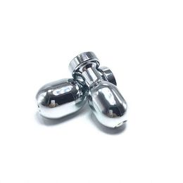 NXY Cockrings Anal sex toys Stainless Steel Metal Vaginal Hollow Butt Plug Dilation Masturbation Peep Adult Products Enema Flushing Flirt Toys 1123 1124