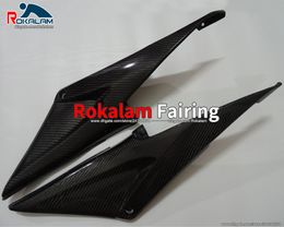 2 x Carbon Fibre Tank Side Covers Panels Fairing For Honda CBR600RR F5 2005 2006 Motorcycle Parts CBR 600RR 05 06 Tank Side Cover Panel