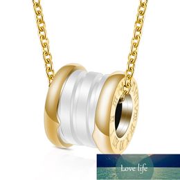 Classic Roman Numerals Necklace Short Spring White/Black Ceramic Pendant Necklace For Women Love Necklace Factory price expert design Quality Latest Style