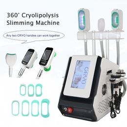 360 Degree Cryolipolysis Slimming Machine Fat Freezing Cool Liposuction Cavitation Body Weight Loss Beautuy Salon Equipment