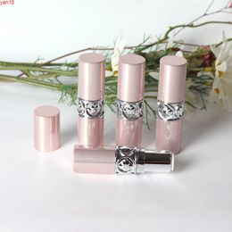 Newes Top Quality Pink Empty Lipstick Tube DIY Lip Rouge Compact Container Makeup Tool 12.1mm Lipgloss Balm Tubes 150pcs/lothigh qty