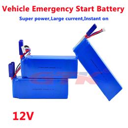 GTK 12V 10Ah 12ah 13ah 18ah Li-polymer vehicle emergency start battery 50C high rate discharge for start the car high current