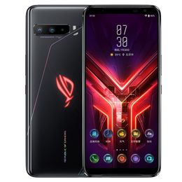 Original ASUS ROG 3 5G Mobile Phone Gaming 12GB RAM 128GB 256GB 512GB ROM Snapdragon 865 Plus Android 6.59 inch AMOLED Full Screen 64MP 6000mAh Face ID Smart Cellphone