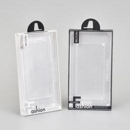 White Black Clear Plastic PVC Blister Packaging Box with Inner Tray for Iphone 13 11 Pro XS Max 8 S20 S10 S9 Phone Case