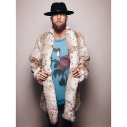 Sheepskin Fur Integrated Fashion School Overcomes Coat Imitation Men's 211207