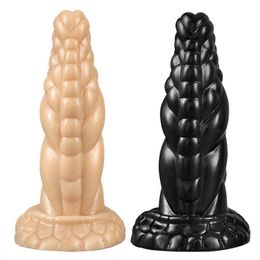 NXY Dildos Anal Toys New Soromi Backyard Plug for Men and Women Masturbation Suction Cup Special shaped Tentacle Fun Expansion Adult Sex Products 0225