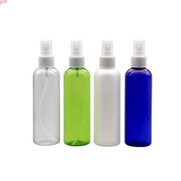 40Pcs/lot 200ML Empty clear/blue Plastic Spray Bottle Hairdressing Flowers Water Sprayer Toolgood qty