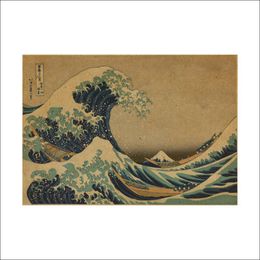 Waves of Okinawa individuality creative household adornment wall stickers on the wall 210420