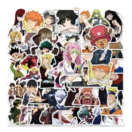 50 PCS Mixed Graffiti Classic Cartoon Collection kateboard Stickers For Car Laptop Fridge Helmet Pad Bicycle Bike Motorcycle PS4 book Guitar Pvc Decal