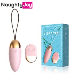 G- Spot 10 Modes Vaginal Balls Wireless Remote Control Vibrator Clitoris Stimulator Love Egg Massager Female Sex Toys For Women P0816