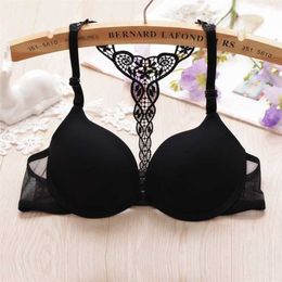 Simple bra sexy bralette top Underwear push up bra lace Female bra Lingerie Brassiere sujetador biustonosz 211217