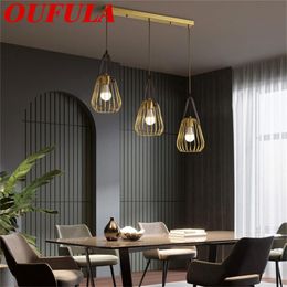 Pendant Lamps BRIGHT Modern Lights Copper 220V 110V Contemporary Home Creative Decoration Suitable For Dining Room Restaurant