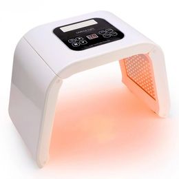 -Más nuevo 7 Color LED Fotón Terapia de Luz Equipo de Belleza PDT Lámpara Tratamiento Piel Removedor de acné Anti-arrugas Portátil Mascarilla Mascarilla Máquina de uso doméstico