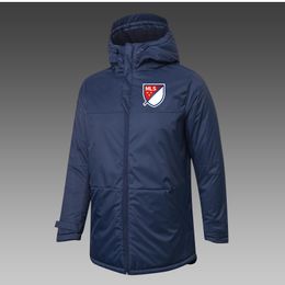 Mens Major League Down Winter Outdoor leisure sports coat Outerwear Parkas Team emblems customized