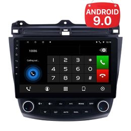 Car dvd GPS Multimedia Player 9 inch 2din Android 10.0 For Honda Accord 7 2003-2007 Support Radio wifi SWC