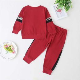 Girls Clothing Suit Spring Autumn Toddler Girl Clothes Kids Clothing Sets Heart Shape Drill Leopard Top Pants 2Pcs Suits