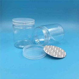 20 PCS 155 290 350 ML Empty Transparent Plastic Jar For Sugar Honey Candy Wedding Mini Botellas Food Container 210331