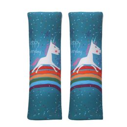 2021 unicorn seat belt cover Car Seat Belt Covers cute Shoulder Pads seat belt cushion pillow for Home Handle Covers