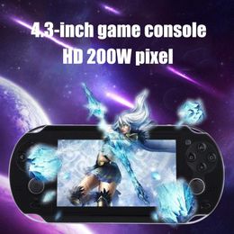 Portable Multi-Functional Handheld Game Console 4.3 Inch Screen 2000 Classical Games HD Camera Support TV Out Video Machine Players