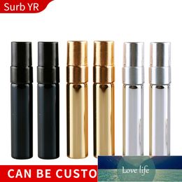 Wholesale 5ML Coloured Parfum Travel Spray Bottle For Perfume Portable Empty Cosmetic Containers With Aluminium