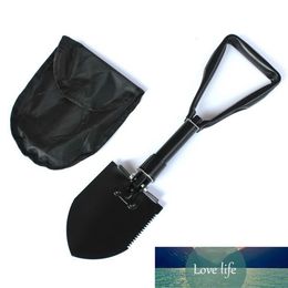 Folding Engineer/Car/Camping Shovel Carbon Steel Mul Easy Grip Saw Edge Hard Sturdy Abrasion-resistant Coat Triangular Handle Factory price expert design Quality