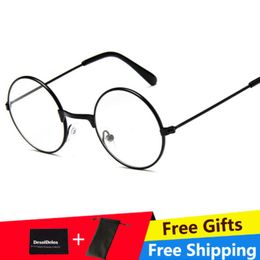 Fashion Sunglasses Frames 2022 Round Spectacles Glasses Eyewear Kids With Clear Lens Myopia Optical Transparent For Children Boys Girls D06