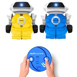 Mini Pull-ring Can RC Robot Infrared Puzzle Toy for Children