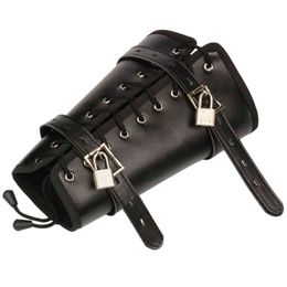 Bondage Leather Bdsm Restraints Arm Handcuffs Straps Belt Gear Sex Shop Toys For Women Couples 1123