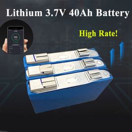 10pcs 3.7v 40AH ternary lithium battery High rate for diy 12V 24V 36V power pack UPS inverters battery electric bike