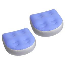 spa chair UK - Chair Covers 2 3 4Pieces Suction Up Spa Tub Seat Cushion Inflatable For Adults 47x37x15cm
