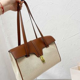 5A Designer Shoulder Bags Women 16 Canvas Bag Classic Patchwork Tote F Shopper High Capacity Size 32*24cm