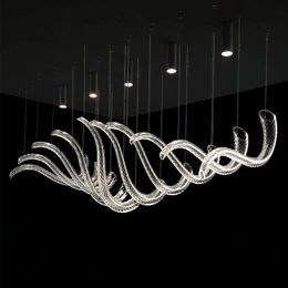 Pendant Lamps Sales Department Bar Chandelier Modern Minimalist Art Decorative Lamp El Club Strip Model Room Hanging