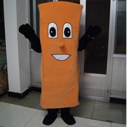 Halloween Orange Cuboid Mascot Costume Top Quality Cartoon Rectangular Anime theme character Christmas Carnival Party Costumes