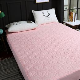 Brushed Waterproof Sheet spread Urine-Proof Breathable Cleaning Pad Quilted Bag Double Bed Mattress Protection Cover