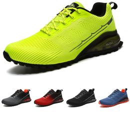 2024 New Arrived Cheaper NonBrand Men Running Shoes Black Grey Blue Orange Lemon Green Red Mountain Climbing Walking Mens Trainers Outdoor Sports Sn