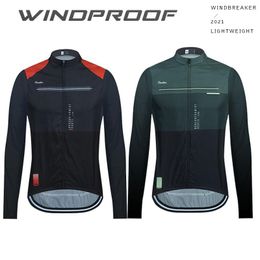 Racing Jackets RAUDAX 2021 Men's Windbreake Cycling Jacket Pro Team Roupa Ciclismo Masculino Windproof Long Sleeve Clothing Lightweight