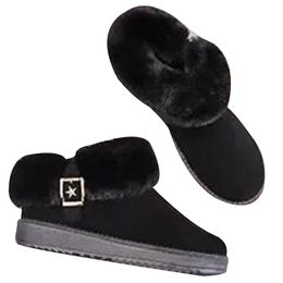 Stivali da donna Snow Winter Black Blown Grey Womens Boot Shoe Keep Warm Trainers Sneakers sportive Taglia 36-40