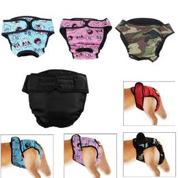 physiological pants for dogs Australia - Dog Apparel Diapers Physiological Pants Washable Female Shorts Soft Girl Dogs Pets Underwear Sanitary Panties XS-2XL