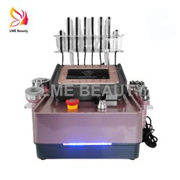 Salon product cavitation ultrasound fat reduction shaping machine radio frequency rf skin tightening lipolaser slimming vacuum massage device