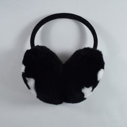 Winter earmuffs Female rabbit velvet earmuffs Classic brand Ear Muffs fashion warm warm plush earmuffs207K