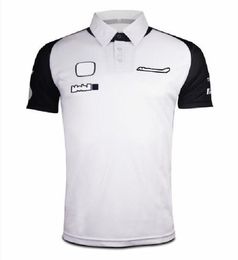 F1polo shirt T-shirt Formula One racing suit Polo shirt 2021 Short-sleeved lapel T-shirt customized the same style