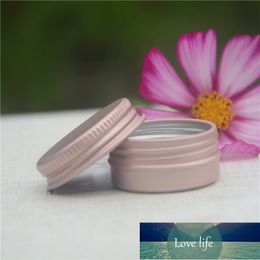 10g Empty Refillable Aluminium Jars Rose Gold Pink Silver Metal Tin Batom Cream Lotion Cosmetic Containers Crafts Packaging 50pcs Factory price expert design
