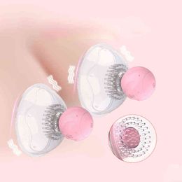 NXY Pump Toys 1PCS 4Modes Nipple Stimulation Licking Vibrator Breast Enlargement Masturbator Chest Massage Sex for Women 1125