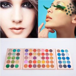 VERONNI Eyeshadow Makeup Palette Shimmer Matte 65 Pop Colors Professional Blendable Soft Cream Highly Pigmented Warm Bright Smoky Colorful Cosmetic Eye Shadows