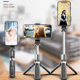 XT10S Wireless Bluetooth Selfie Stick with Led fill Light Foldable Tripod Monopod For iPhone Xiaomi Huawei Samsung Android Live Tripod High Quality