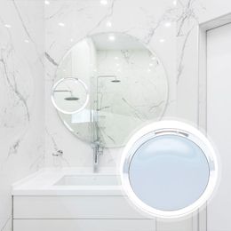 2022 einzigartige kosmetik Motorradspiegel 1PC Einzigartiger Trottel-Spiegelvergrößerung Kosmetisches Badezimmer