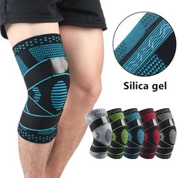 Knee Compression Sleeve Brace Elastic Kneepad Support For Sports Safety Running Basketball Fitness Joints Pain Relief Protection Elbow & Pad