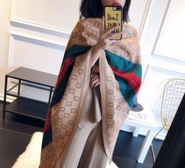 2022 HOT Classic fashion scarf new autumn and winter warmth imitation cashmere ladies mid-length shawl k16 180*70CM